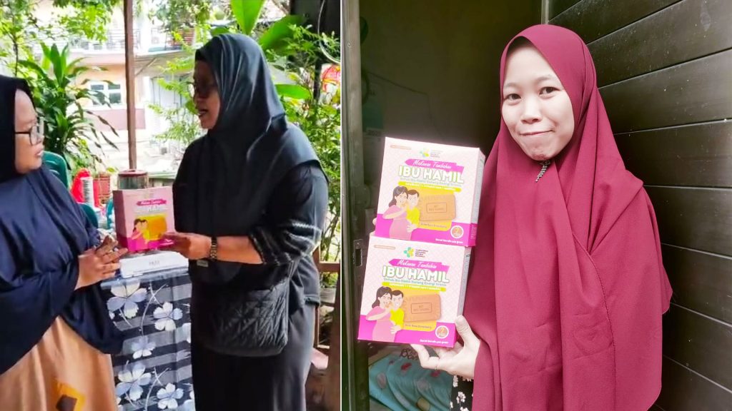 Giat Penyaluran Makanan Tambahan di Posyandu Rw 01, 02, 03, 04, dan 05 Kelurahan Cibubur, Kecamatan Ciracas, Jaktim. Oleh tim SIAAP dikoordinir oleh Ibu Anita